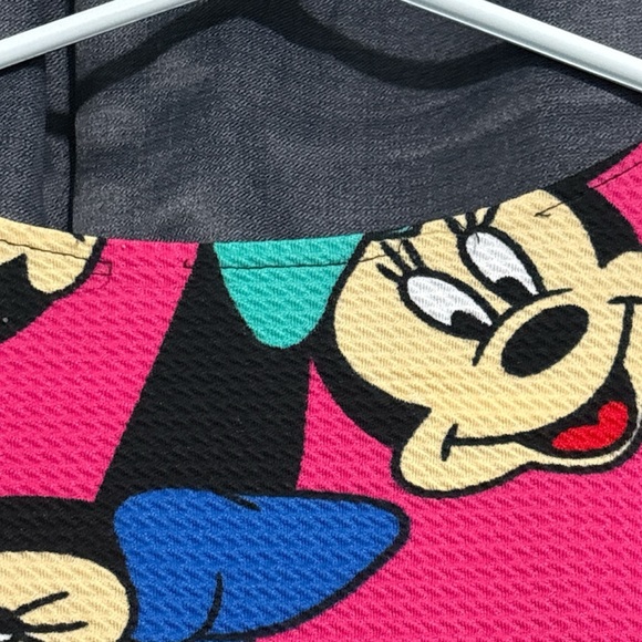 Handmade MINNIE MOUSE Peplum Square Neck Top - Picture 5 of 5